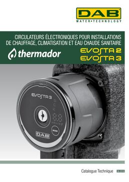 Evosta 3 - Circulateur domestique chauffage et climatisation