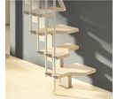 Escalier droit avec rampe pour espaces réduits | Mini Plus