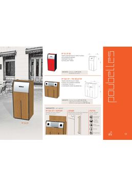 Cendrier CC 20 - CP | Ligne CENDRIER