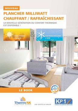 Plancher chauffant / rafraichissant préfabriqué 3 en 1 | MILLIWATT