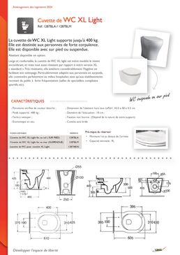 Cuvette de WC | XL Light