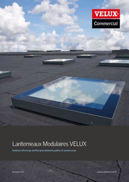 Verrière linéaire de Lanterneaux Modulaires