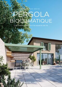 Nouvelle Pergola Bioclimatique Aluminium et fermetures latérales