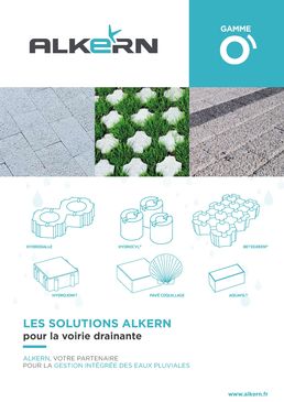 Solutions pour voirie drainante | Gamme O'