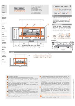 Parking enterré | Multiparking U10