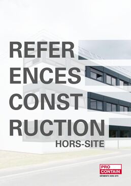 Bâtiments modulaires pour bureaux | PROCONTAIN    