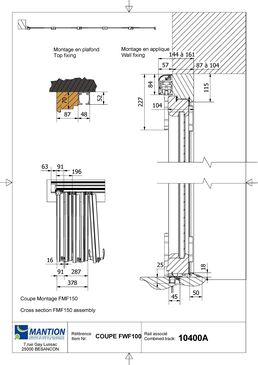 Système pliant pour baie vitrée avec cadre bois (étanche) | OPENTEC FWF100