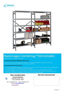 Rayonnage léger Combimag | Combimag