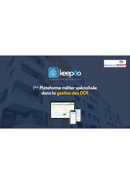 Logiciel - Plateforme Dossiers d’Ouvrages Exécutés - 1 Corps d’état | Keepéo