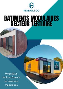 Bureau de vente modulaire sur mesure | MODUL&CO