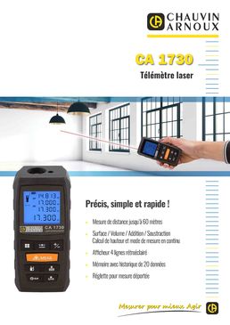 Un télémètre laser pour la mesure des distances dans le BTP | CA 1730