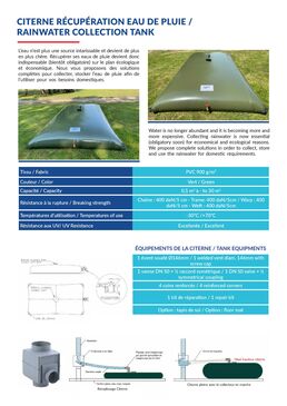 Citerne récupération eau de pluie | RPE 