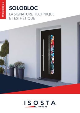 Ouvrant monobloc à parements aluminium | Solobloc Natura