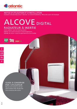 Radiateur électrique à corps de chauffe en fonte | Alcove Digital