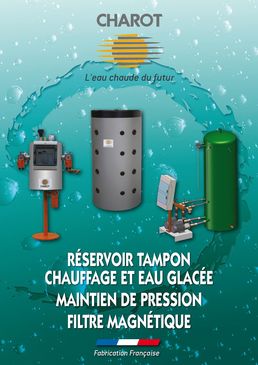 Réservoir tampon vertical de 150 à 6 000 litres pour chauffage