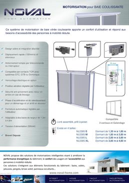 Motorisations pour baies coulissantes | BBAT