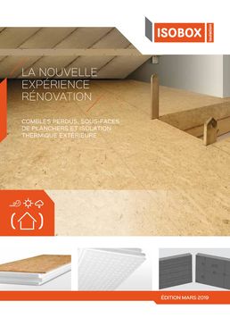 Dalle décorative et isolante pour les sous-faces de planchers | DécoBox 36