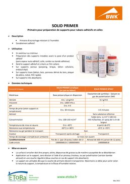 Pares-vapeur Adhésif et renforcé SD > 1 500 | ETOBA