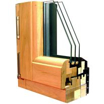 Porte fenetre en bois double vitrage fiche