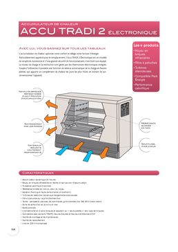 Accumulateur de chaleur de 2 à 6 kW | Accu Tradi