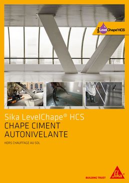 Chape autonivelante sans plancher chauffant | LevelChape HCS