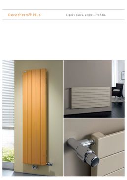 Radiateur à tubes rectangulaires en acier | Decotherm Plus