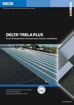 Écran HPV pour toitures métalliques (-15dB) | Delta Trela Plus