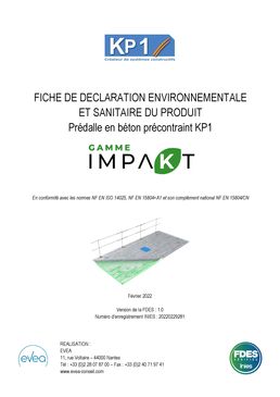 Dalle préfabriquée de faible épaisseur | ThermoPrédalle