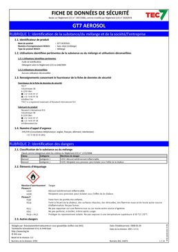 Multispray lubrifiant unique de qualité supérieure | GT7 