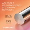 Accédez à des menuiseries aluminium durables