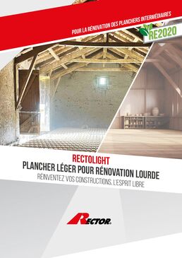 Entrevous en bois pour plancher d’étage | Rectolight