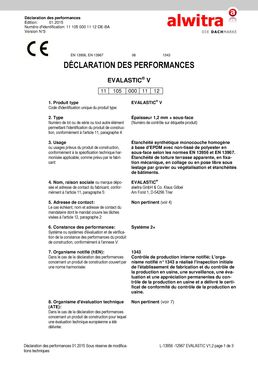 Membrane EPDM soudable à l'air chaud | EVALASTIC