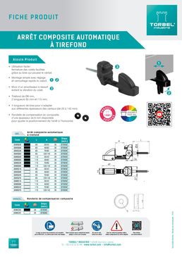 Arrêt Composite Automatique à Tirefond | 309 TORBEL