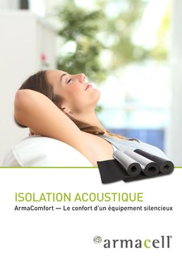 Isolants acoustiques des canalisations d'eaux usées et pluviales | ArmaComfort AB / AB Plus / AB Alu Plus