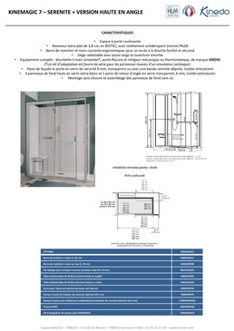 Espace douche sécurisé et accessible | Kinemagic Sérénité+