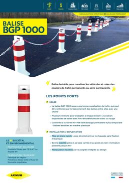 Balise lestable | BGP 1000