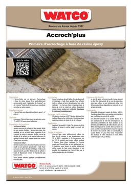 Primaire d'accrochage | Accroch'plus 