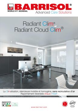 Ilôts rayonnants esthétiques et flexibles | BARRISOL RADIANT CLOUD CLIM