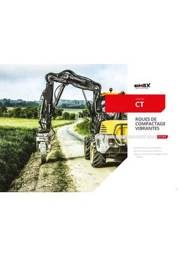 Roues de compactage vibrantes | Simex CT