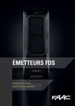 Télécommande et récepteur FDS