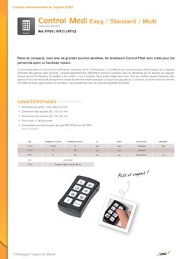 Emetteurs infrarouges programmables | Gewa Control Medi Multi