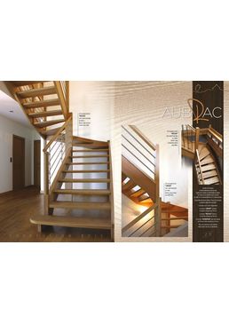 Escalier sans contremarche en bois | AUBRAC PRESTIGE