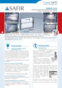 Portes relevantes automatiques pour usage intense | S400 & S424