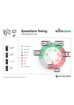 Couloir Rapide de Contrôle d'accès | Lifeline Speedlane Swing