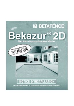 Clôture à barreaudage pour piscine | Bekazur 2D