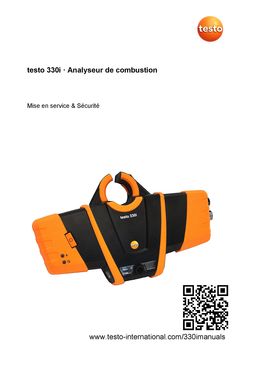 Analyseur de combustion pour chaudière gaz | Testo 330i