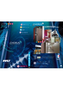 Portes acoustiques CLUB et CHORUS