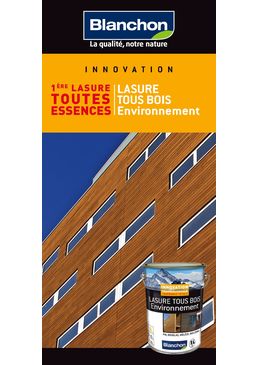 Lasure pour boiseries extérieures toutes essences | TOUS BOIS Environnement