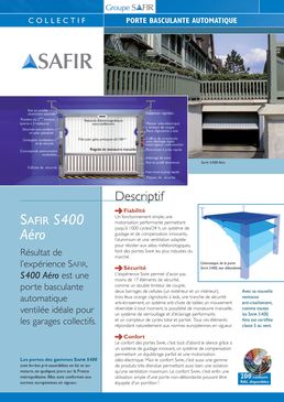 Portes relevantes automatiques pour usage intense | S400 & S424