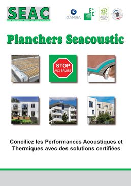 Le plancher léger, Biosourcé et bas carbone développé par la SEAC pour les logements collectifs et bâtiments tertiaires | SEACOUSTIC 3 